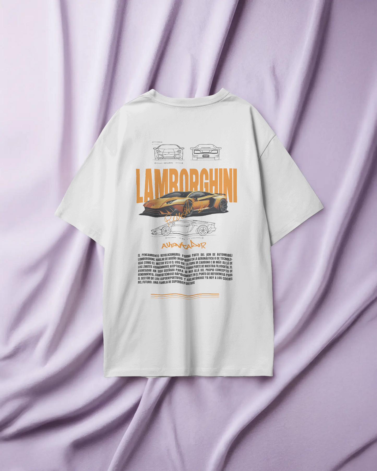 Lamborghini | CAPO Collezione – Oversize T-Shirt in Premium Cotton