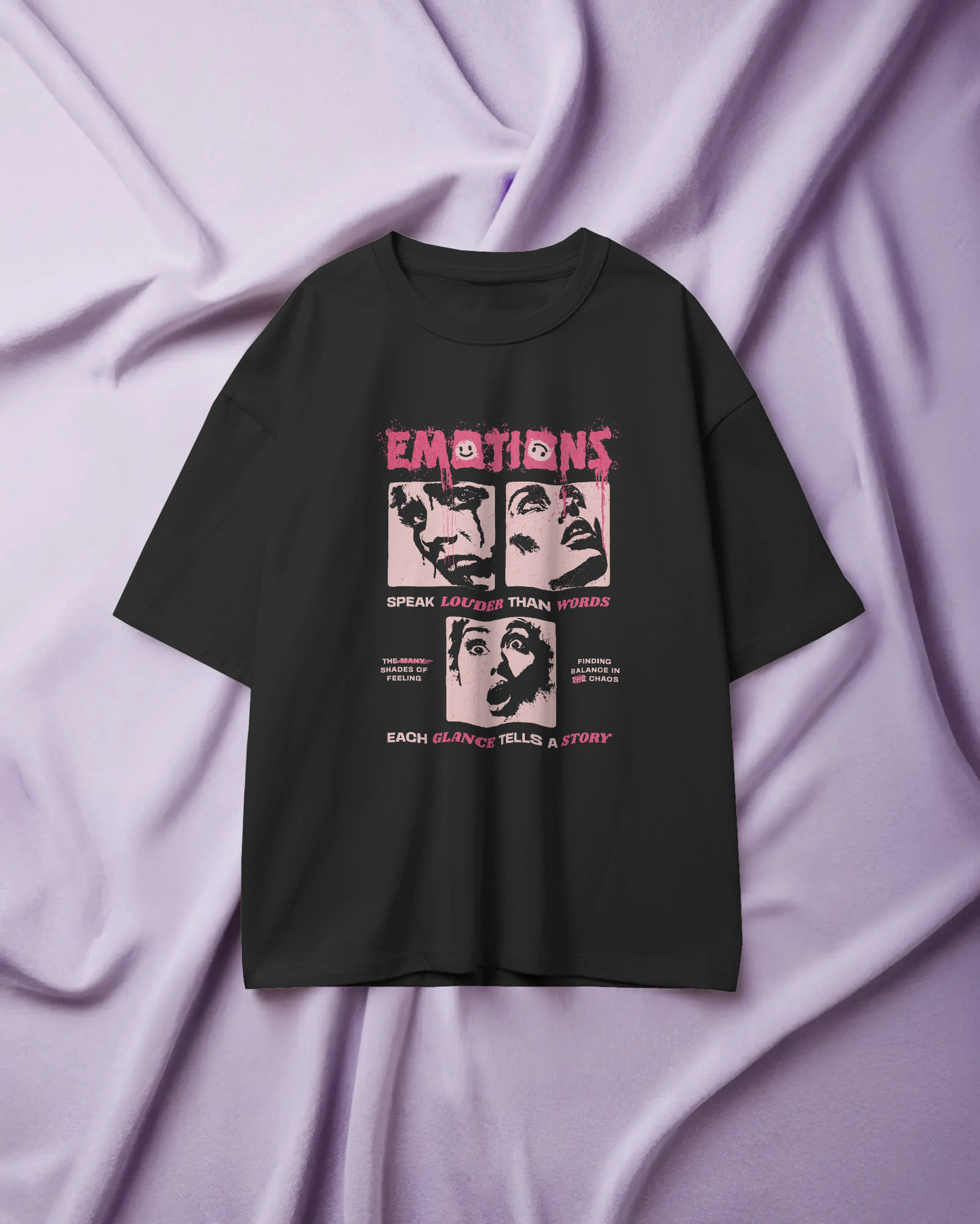 Emotion's | CAPO – Serie Esclusiva | T-Shirt Oversize in Cotone Premium (Stampa Frontale)
