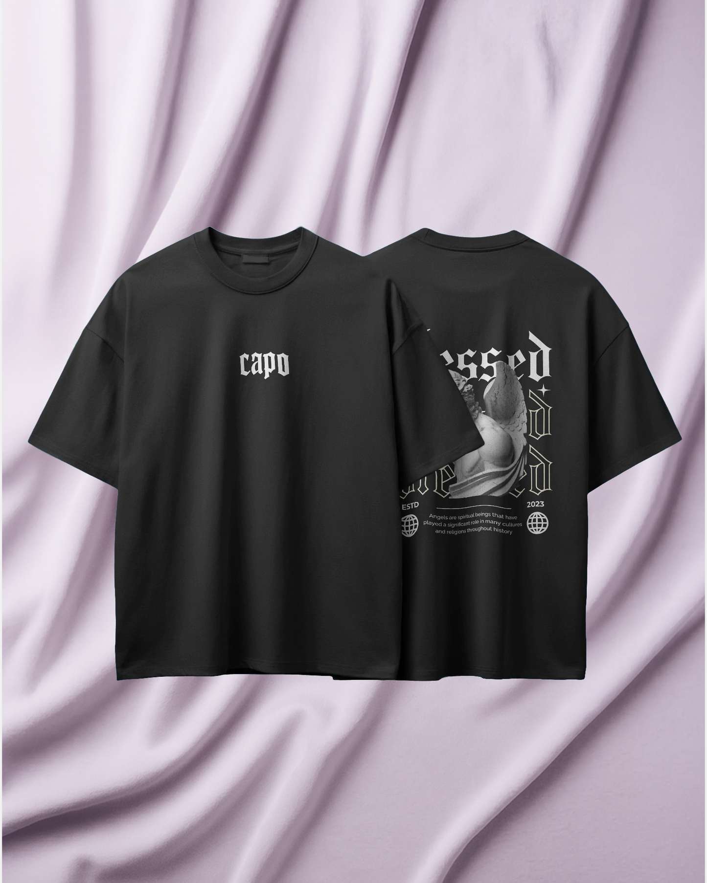 Blessed | CAPO Collezione – Oversize T-Shirt in Premium Cotton