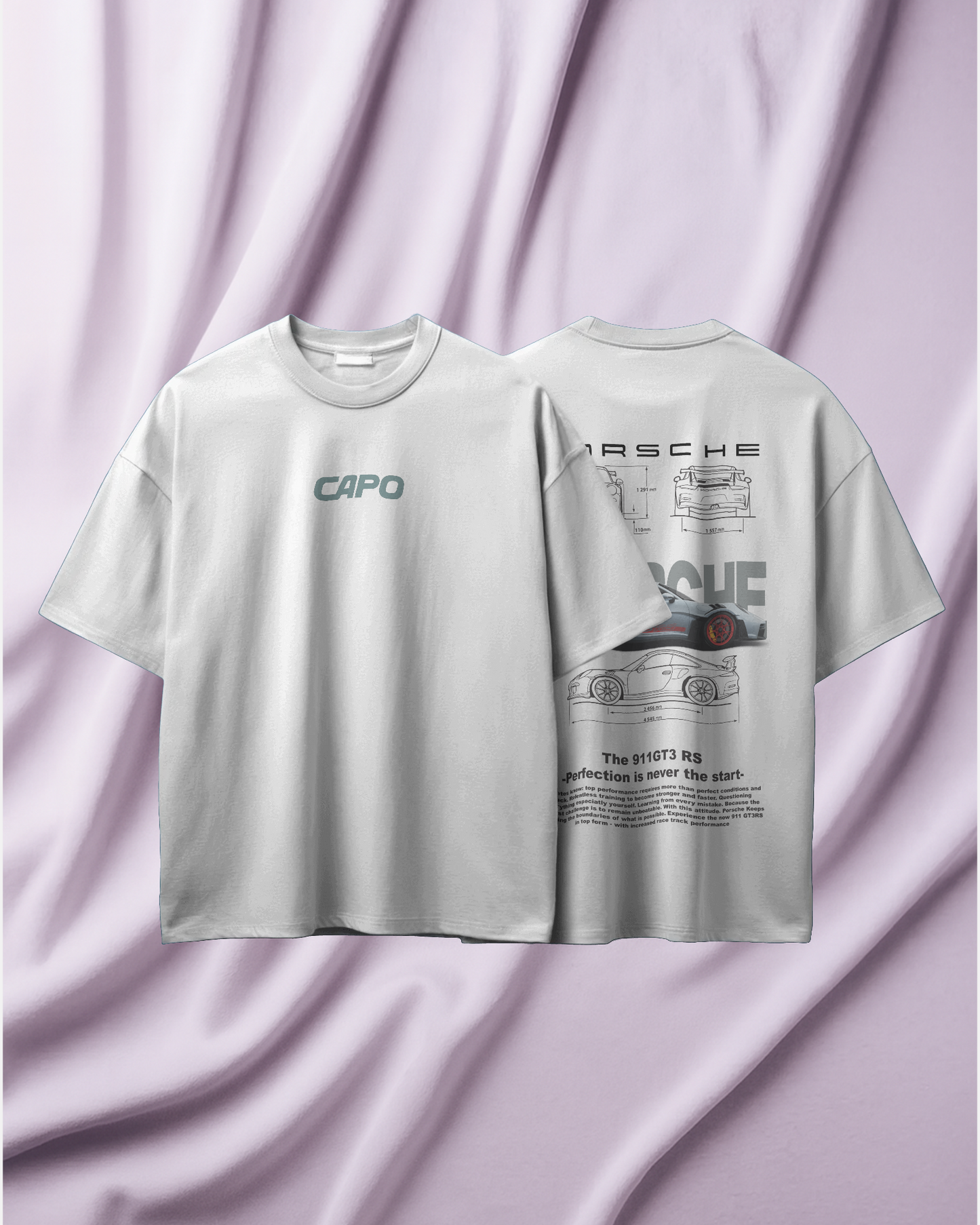 Porsche | CAPO Collezione – Oversize T-Shirt in Premium Cotton