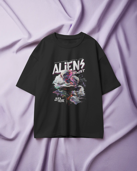 Alien's | CAPO – Serie Esclusiva | T-Shirt Oversize in Cotone Premium (Stampa Frontale)