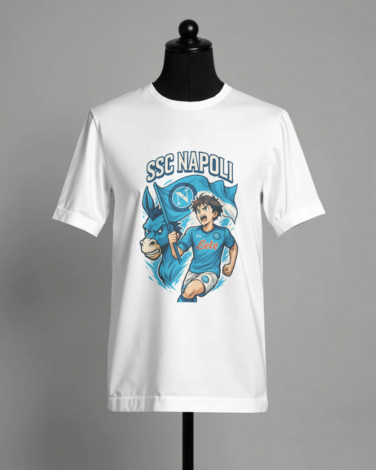 SSC Napoli | Gli Ultra’s T-Shirt Classica in Cotone Premium