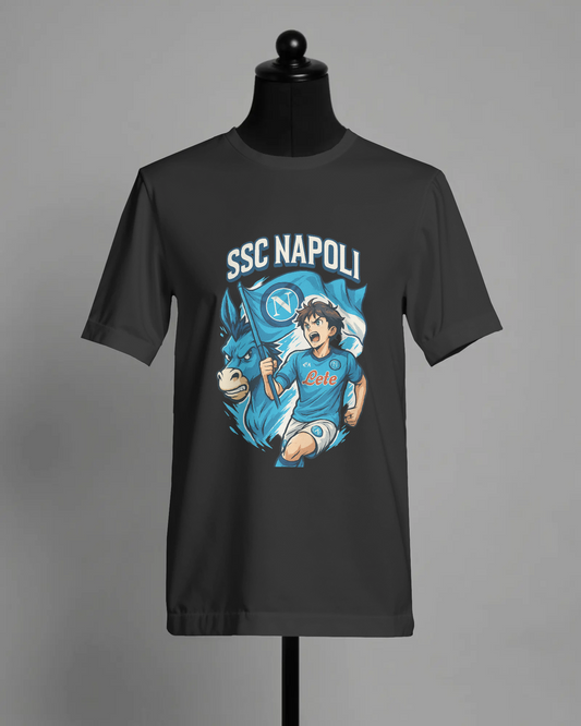 SSC Napoli | Gli Ultra’s T-Shirt Classica in Cotone Premium