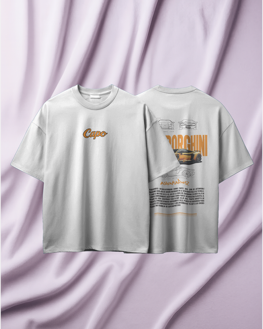 Lamborghini | CAPO Collezione – Oversize T-Shirt in Premium Cotton