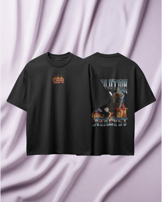 Revolution | CAPO Collezione – Oversize T-Shirt in Premium Cotton